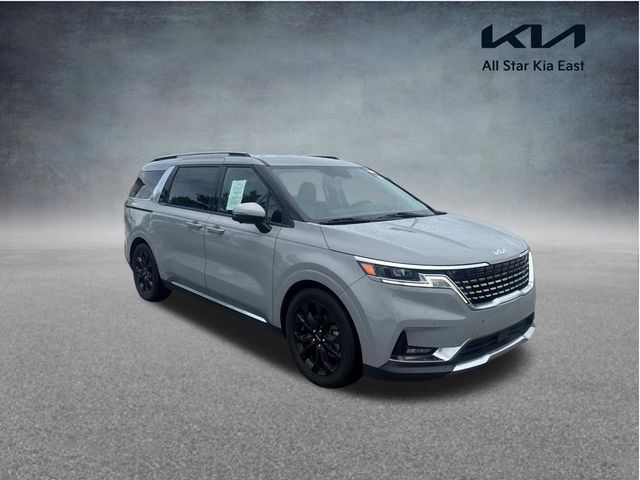 Ceramic Silver 2022 Kia Carnival SX FWD Minivan Front-Wheel Drive 8-Speed Automatic