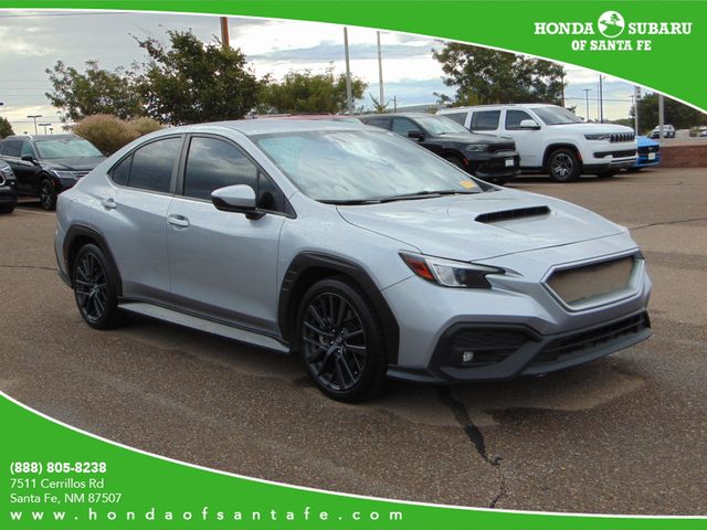 Ice Silver Metallic 2022 Subaru WRX Sedan All-Wheel Drive 6-Speed Manual