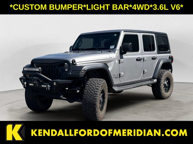 Billet Silver Metallic 2019 Jeep Wrangler SUV / Crossover Four-Wheel Drive 8-Speed Automatic