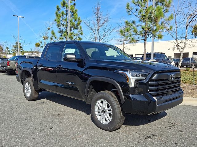 Black 2026 Toyota Tundra SR5 CrewMax Cab 4WD Pickup Truck Four-Wheel Drive Automatic