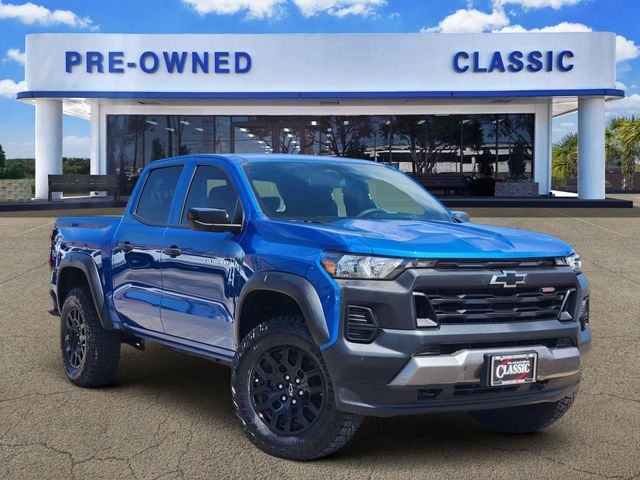 2024 Chevrolet Colorado Trail Boss Blue at Classic Elite Chevrolet Sugar Land