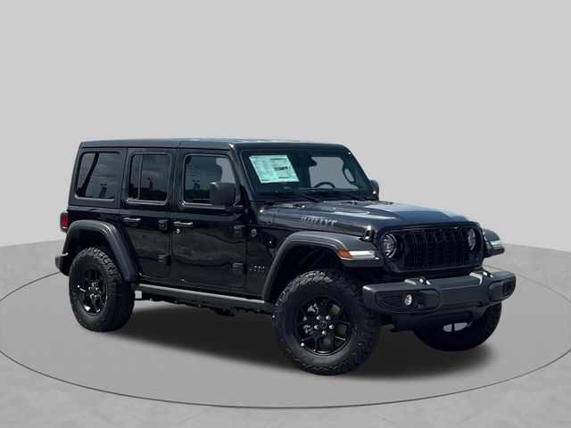 Black Clearcoat 2026 Jeep Wrangler SUV / Crossover Four-Wheel Drive 8-Speed Automatic