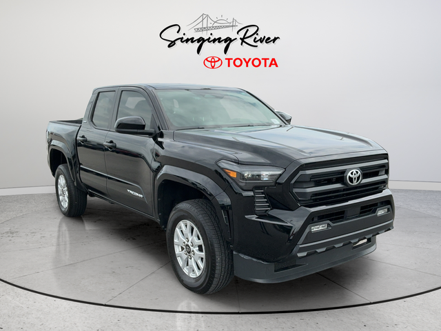 Black 2024 Toyota Tacoma Pickup Truck Four-Wheel Drive 8-Speed Automatic