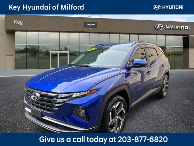 Intense Blue 2023 Hyundai Tucson SEL AWD SUV / Crossover All-Wheel Drive 8-Speed Automatic