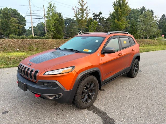 2016 Jeep Cherokee Trailhawk Orange at Bob Ruth Ford