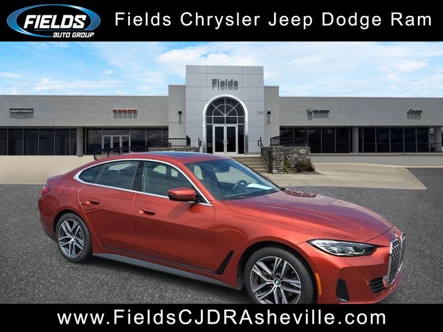 Sunset Orange Metallic 2023 BMW 4 Series Coupe Rear-Wheel Drive 8-Speed Automatic