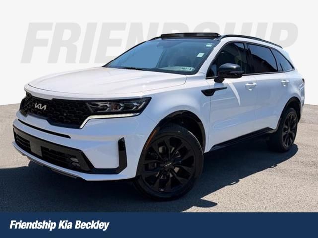 Glacial White Pearl 2023 Kia Sorento SX AWD SUV / Crossover All-Wheel Drive 8-Speed Dual Clutch