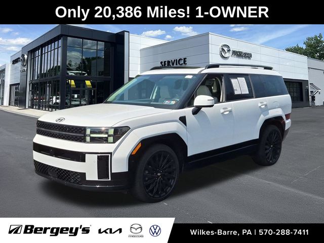 Serenity White 2024 Hyundai Santa Fe SUV / Crossover All-Wheel Drive Automatic