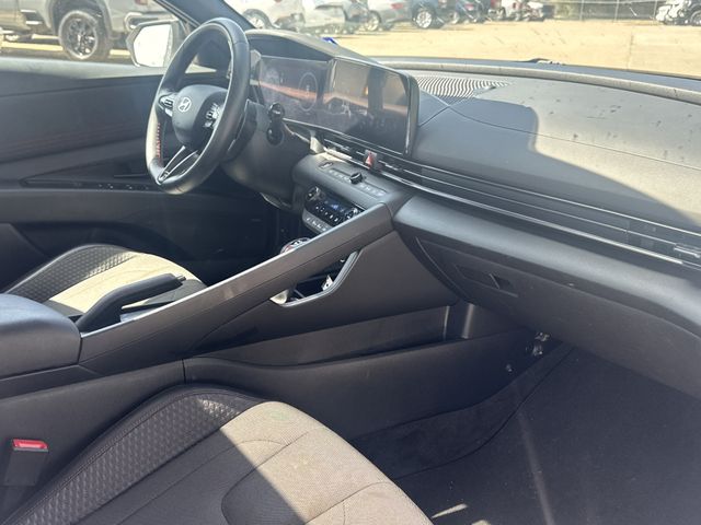 2025 Hyundai Elantra N Line White at Emmons Autoplex