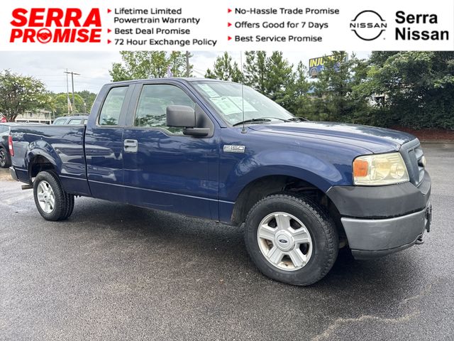 White 2008 Ford F-150 Pickup Truck Four-Wheel Drive 4-Speed Automatic Overdrive