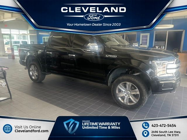 Shadow Black 2018 Ford F-150 Pickup Truck Four-Wheel Drive Automatic
