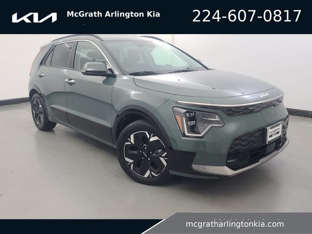 Cityscape Green 2023 Kia Niro EV SUV / Crossover Front-Wheel Drive 1-Speed Automatic