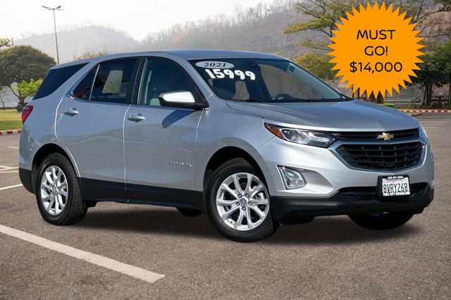 Silver Ice Metallic 2021 Chevrolet Equinox SUV / Crossover Four-Wheel Drive 6-Speed Automatic Overdrive