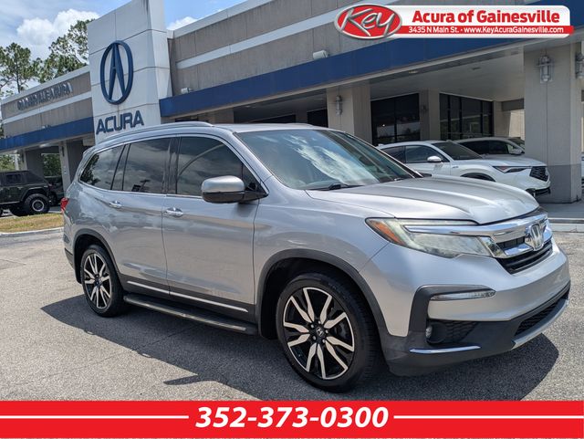 Silver 2020 Honda Pilot SUV / Crossover Front-Wheel Drive 9-Speed Automatic