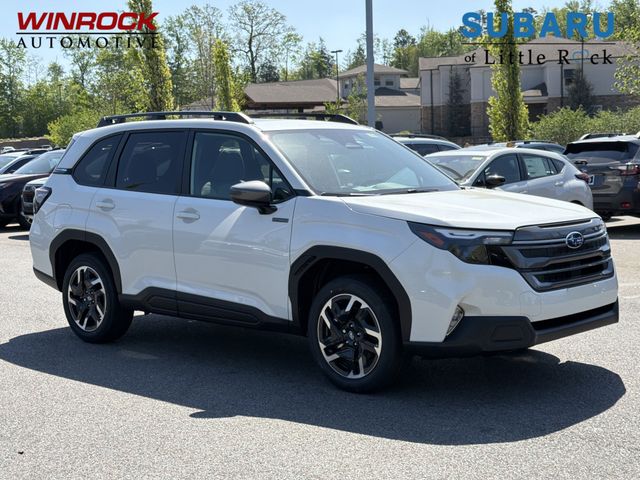 White Pearl 2026 Subaru Forester Hybrid Premium AWD SUV / Crossover All-Wheel Drive Continuously Variable Transmission