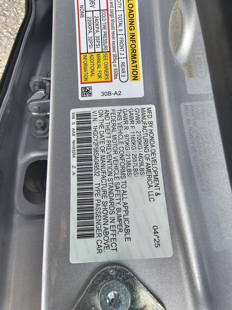 Certified Used 2025 Silver Honda Sport image 38