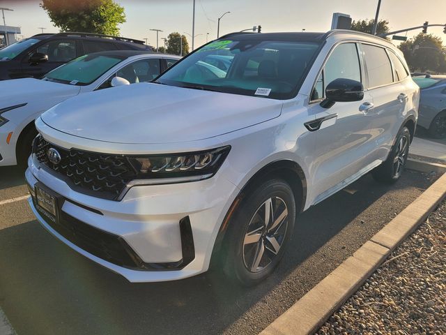 Glacial White Pearl 2021 Kia Sorento SUV / Crossover Front-Wheel Drive 8-Speed Automatic