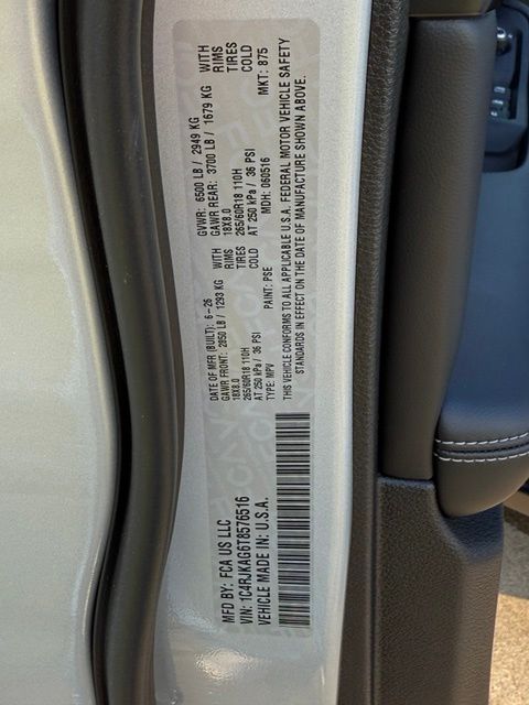 New 2026 Jeep Grand Cherokee L SUV