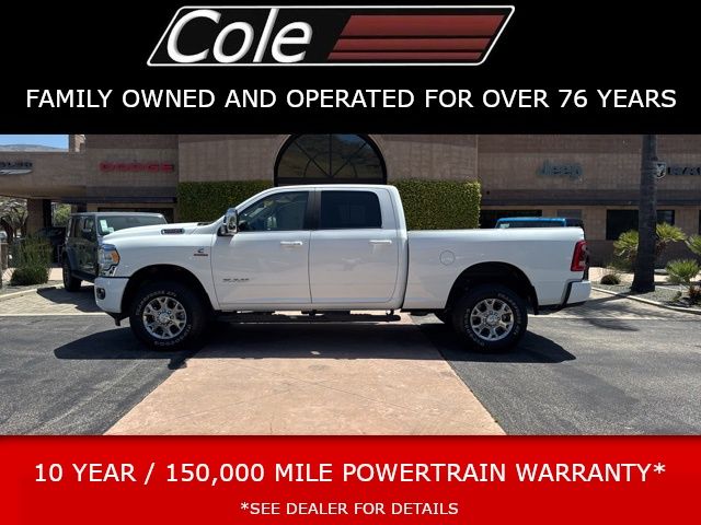 Bright White Clearcoat 2024 RAM 2500 Pickup Truck Four-Wheel Drive 6-Speed Automatic