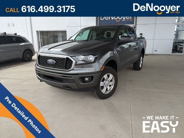 Gray (Magnetic) 2020 Ford Ranger XLT SuperCrew 4WD Pickup Truck Four-Wheel Drive Automatic