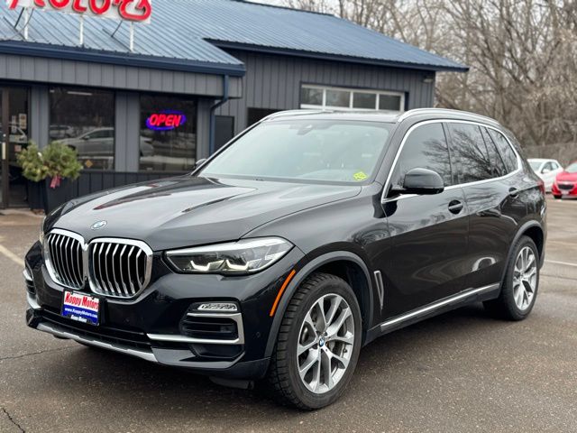 Black Sapphire Metallic 2019 BMW X5 xDrive40i AWD SUV / Crossover All-Wheel Drive 8-Speed Automatic