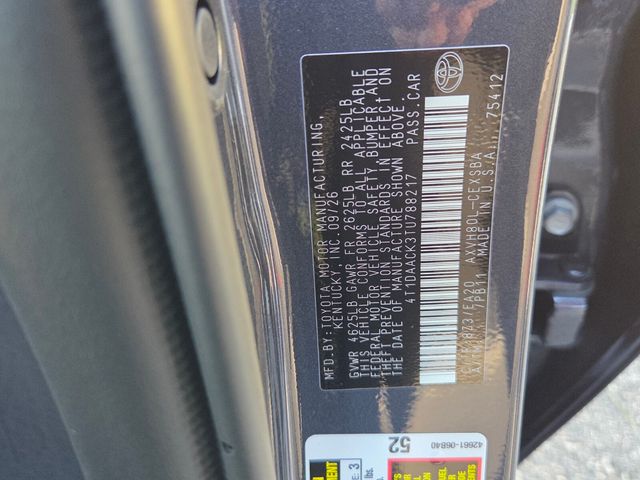 New 2026 Toyota Camry Sedan