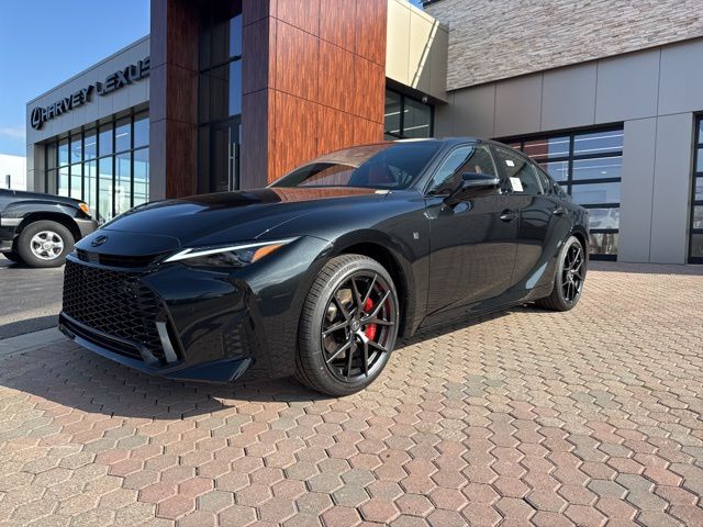 Black (Caviar) 2026 Lexus IS 350 F Sport AWD Sedan All-Wheel Drive 6-Speed Automatic