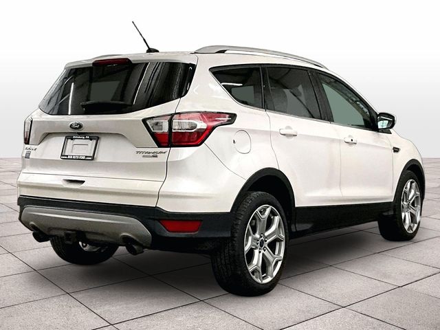 2017 Ford Escape Titanium White at John Sisson Motors