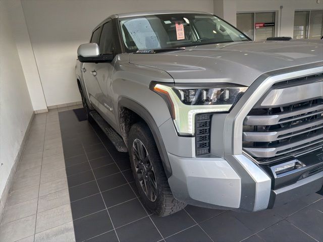 2024 Toyota Tundra Hybrid Limited Silver at Gullo Toyota