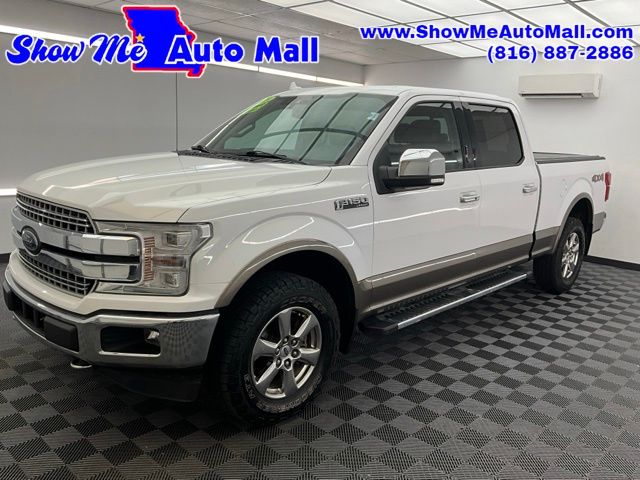 White 2018 Ford F-150 Pickup Truck Four-Wheel Drive Automatic