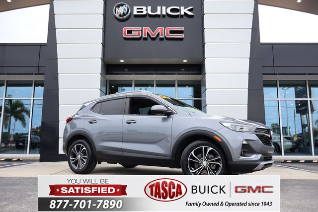 Satin Steel Gray Metallic 2021 Buick Encore GX SUV / Crossover Front-Wheel Drive Continuously Variable Transmission