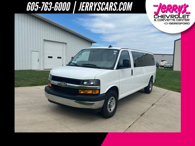 Summit White 2024 Chevrolet Express Van Rear-Wheel Drive 8-Speed Automatic Overdrive