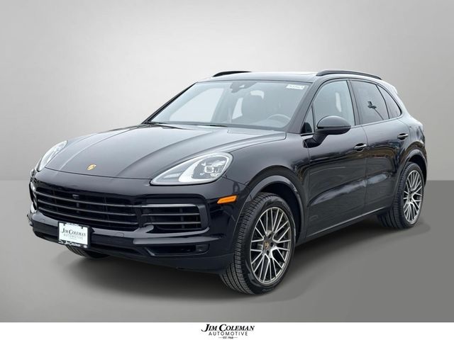 Jet Black Metallic 2022 Porsche Cayenne Platinum Edition AWD SUV / Crossover All-Wheel Drive 8-Speed Automatic