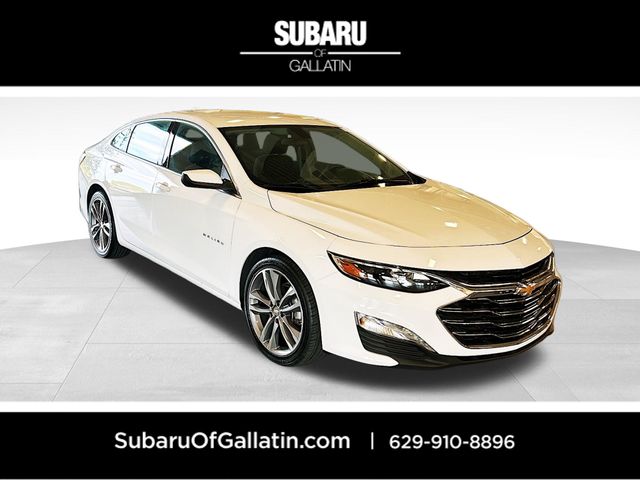 Summit White 2022 Chevrolet Malibu Sedan Front-Wheel Drive Continuously Variable Transmission