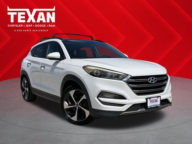 2016 Hyundai Tucson Limited White at Classic Chevrolet Galveston