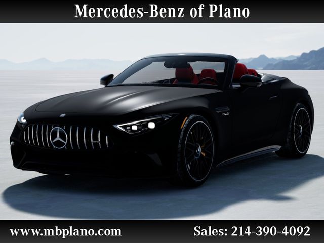 MANUFAKTUR Night Black Magno 2026 Mercedes-Benz SL-Class AMG SL 63 S E Performance 4MATIC Convertible All-Wheel Drive 9-Speed Automatic