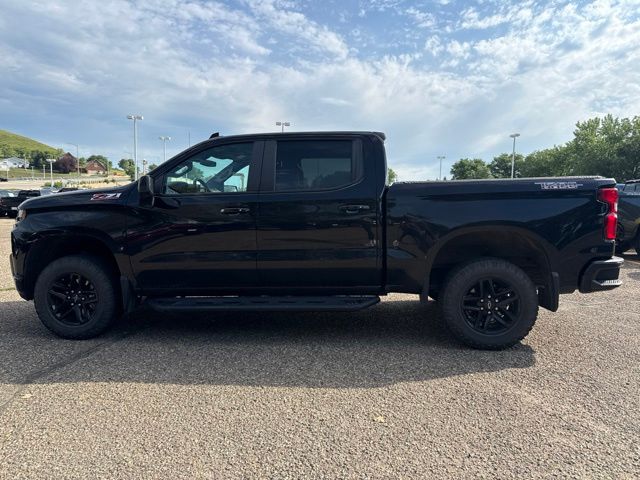 2019 Black Chevrolet Silverado 1500 LT Trail Boss 4X4 Truck