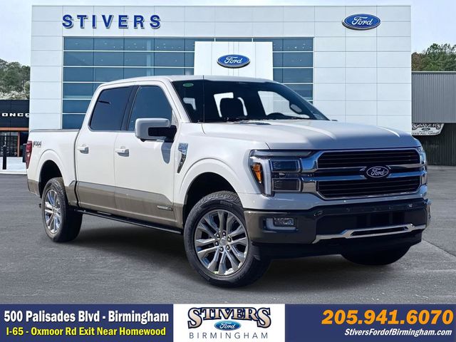 White Metallic 2026 Ford F-150 Pickup Truck Four-Wheel Drive Automatic