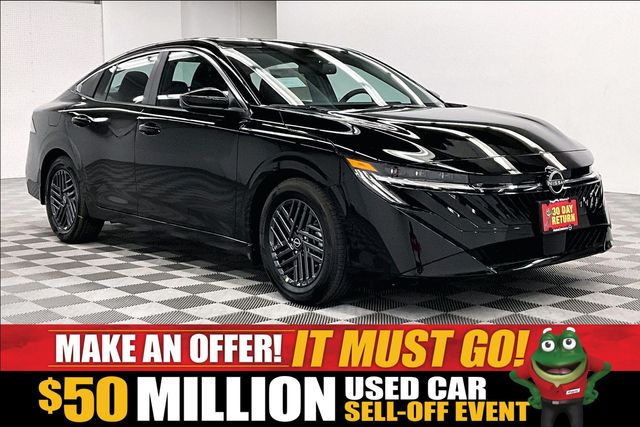 Super Black 2027 Nissan Sentra Sedan Front-Wheel Drive Continuously Variable Transmission