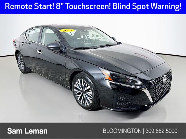 Super Black Clearcoat 2025 Nissan Altima Sedan Front-Wheel Drive Continuously Variable Transmission