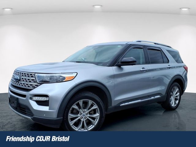 Silver Metallic 2021 Ford Explorer Limited AWD SUV / Crossover All-Wheel Drive Automatic
