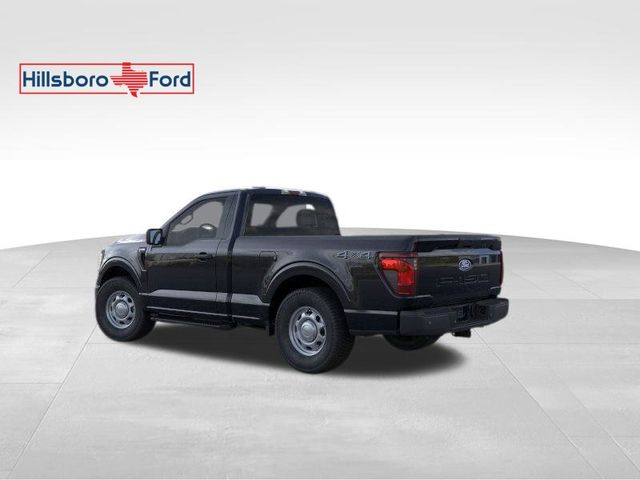 2025 Black Metallic Ford F-150 XL 4X4 Truck
