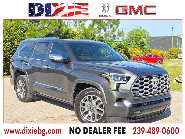 Magnetic Gray Metallic 2026 Toyota Sequoia SUV / Crossover Four-Wheel Drive Automatic