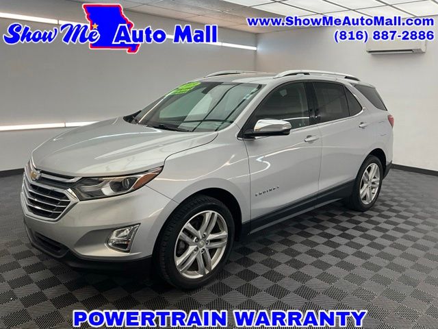 Silver Ice Metallic 2019 Chevrolet Equinox 2.0T Premier FWD SUV / Crossover Front-Wheel Drive 9-Speed Automatic Overdrive