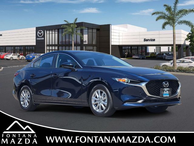 Crystal Blue 2026 Mazda MAZDA3 Sedan Front-Wheel Drive 6-Speed Automatic