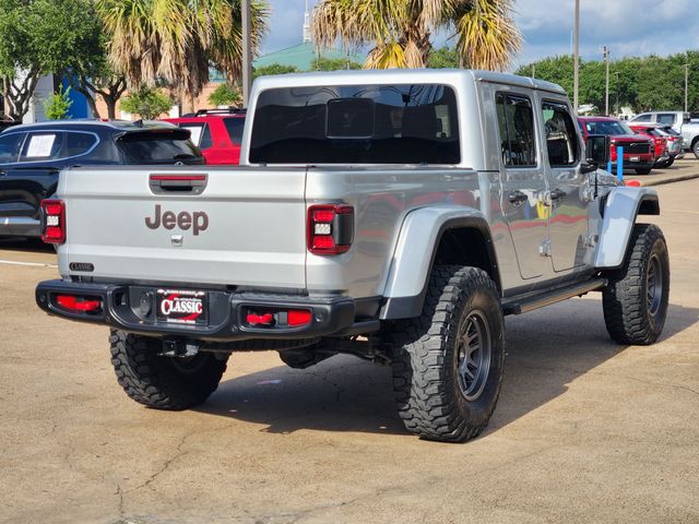 2022 Jeep Gladiator Rubicon Silver at Texan Dodge Chrysler Jeep Ram