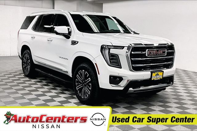 Summit White 2025 GMC Yukon Elevation 4WD SUV / Crossover Four-Wheel Drive 10-Speed Automatic