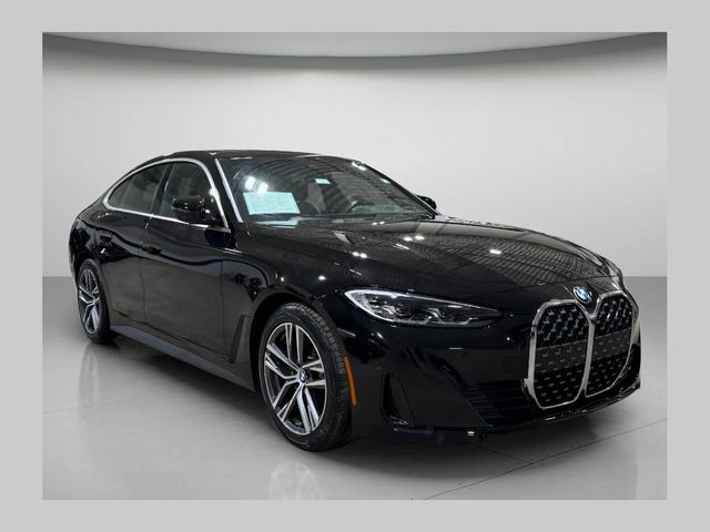 Jet Black 2023 BMW 4 Series Sedan All-Wheel Drive 8-Speed Automatic