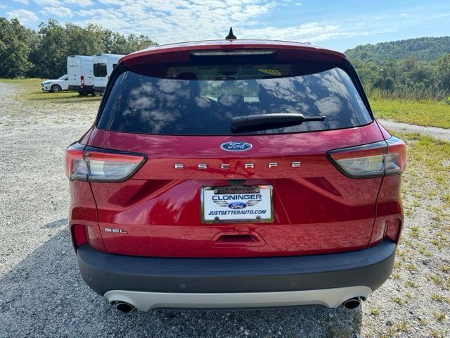 Used 2021 Red Ford SEL image 6
