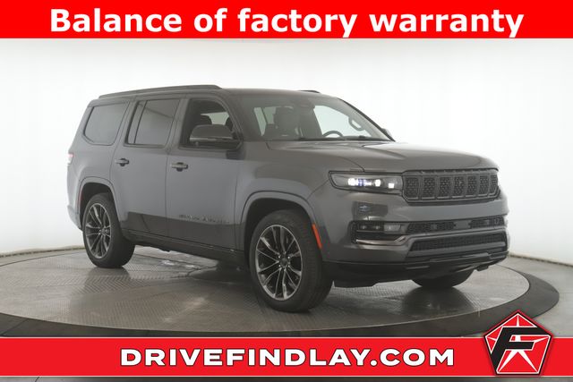 Baltic Gray Metallic Clearcoat 2025 Jeep Grand Wagoneer Obsidian 4WD SUV / Crossover Four-Wheel Drive 8-Speed Automatic